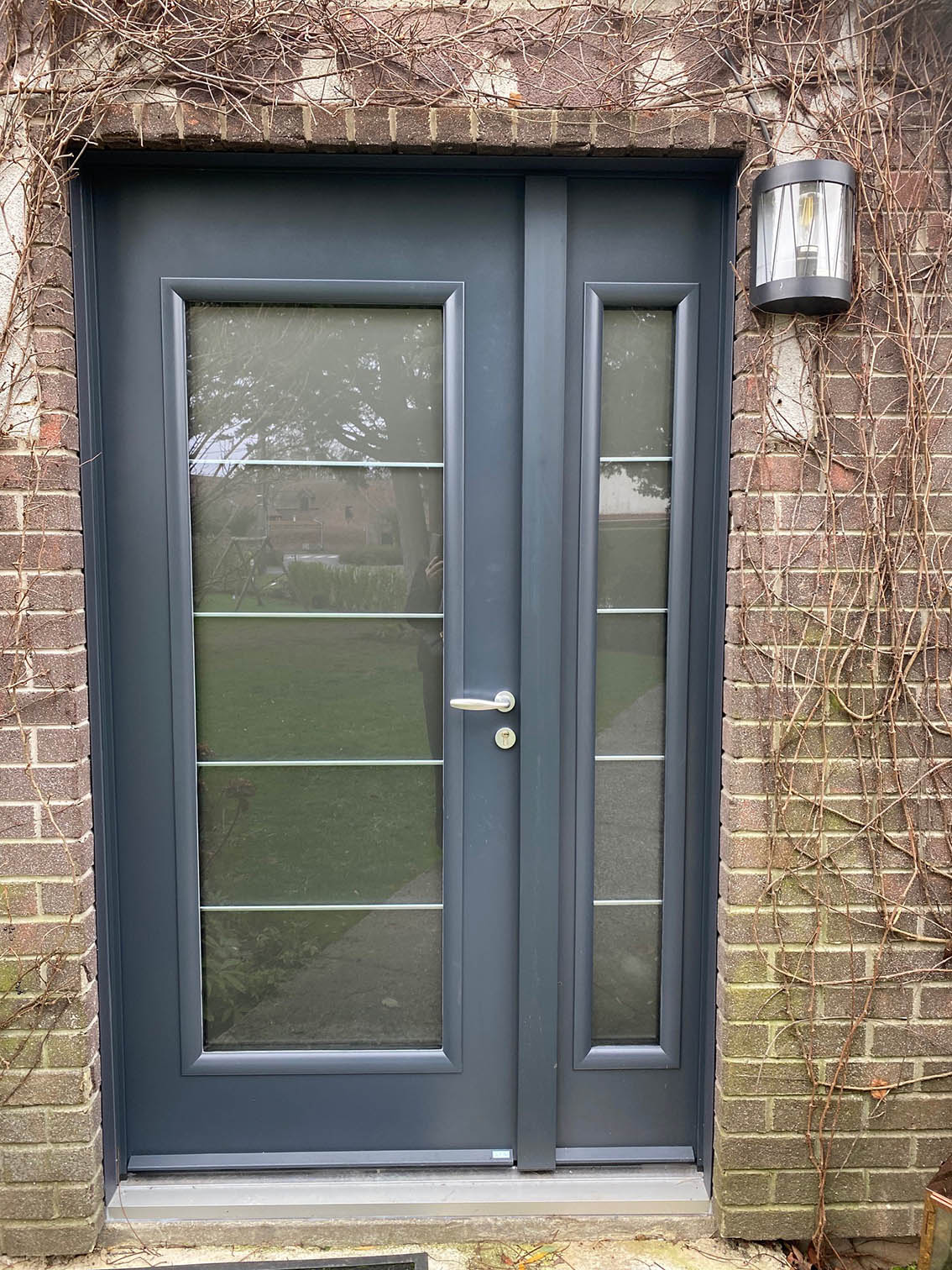 Porte d’entrée BELM en acier à Brillon