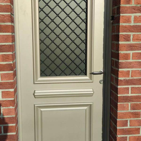 Porte d’entrée BELM en aluminium à Hasnon