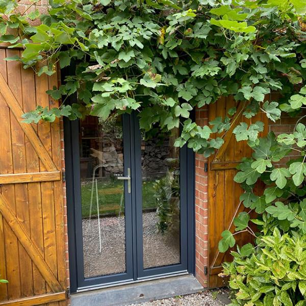 Porte fenêtre en PVC à Lecelles